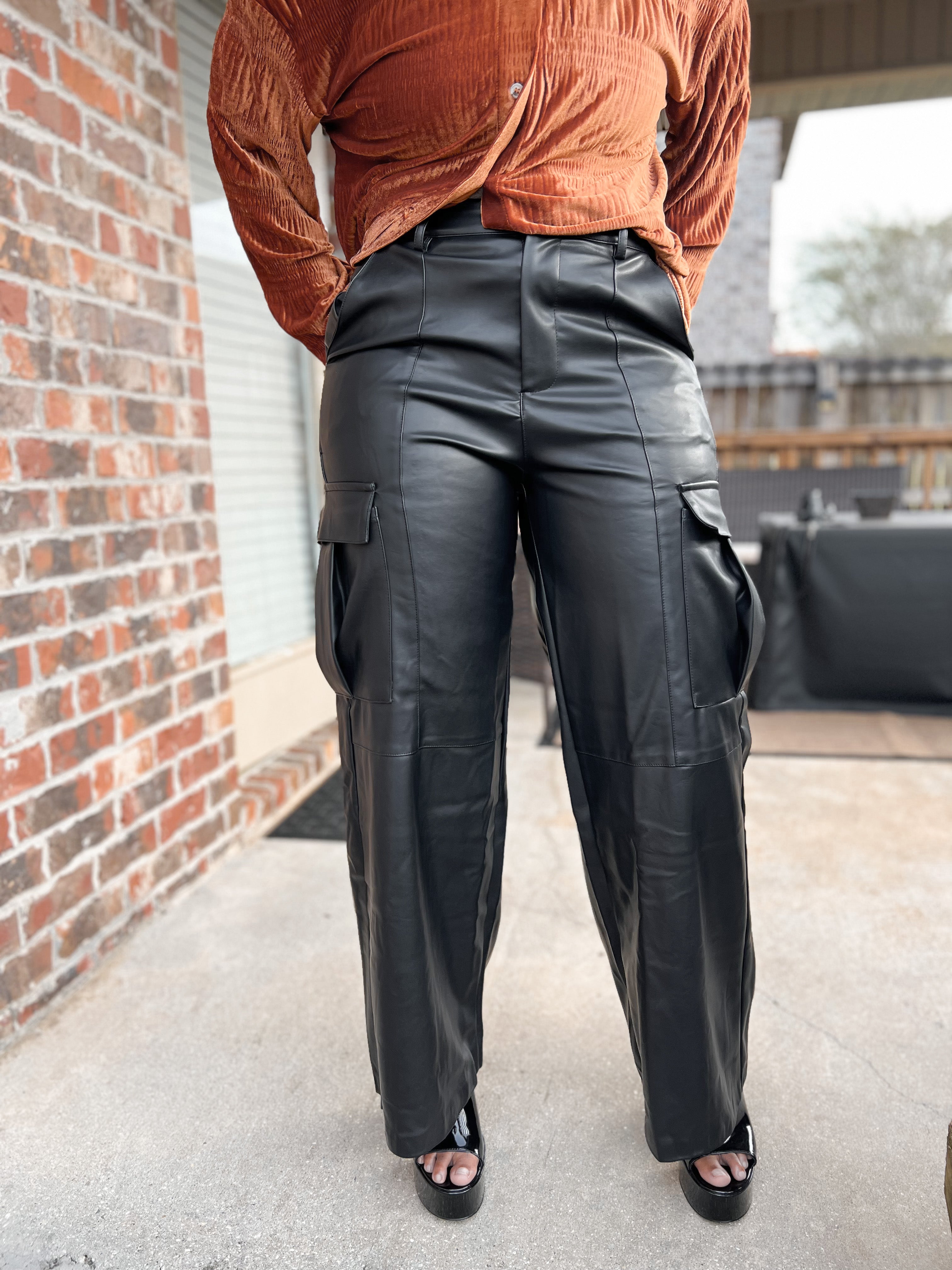 MALENE LEATHER PANTS