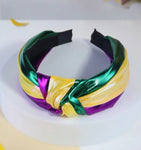 MARDI GRAS SILK HEADBAND