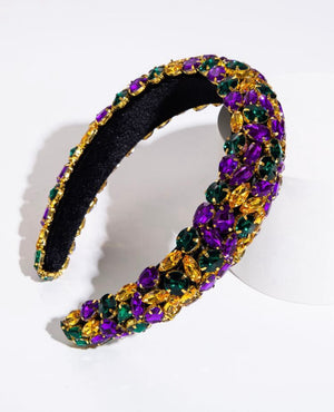 MARDI GRAS BLING HEADBAND