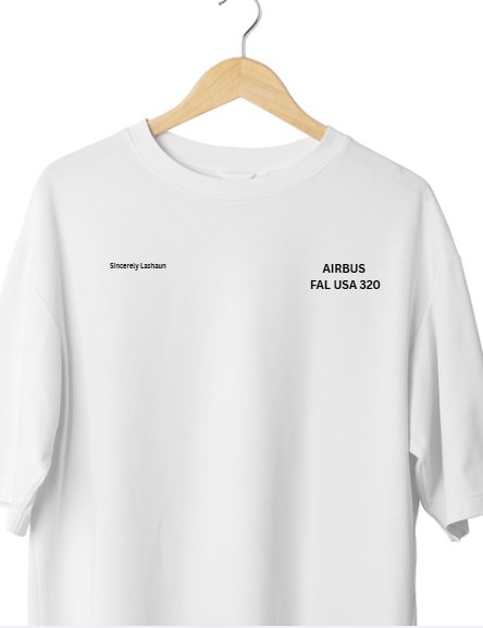 Airbus - (short sleeve Crew Neck T-shirt )